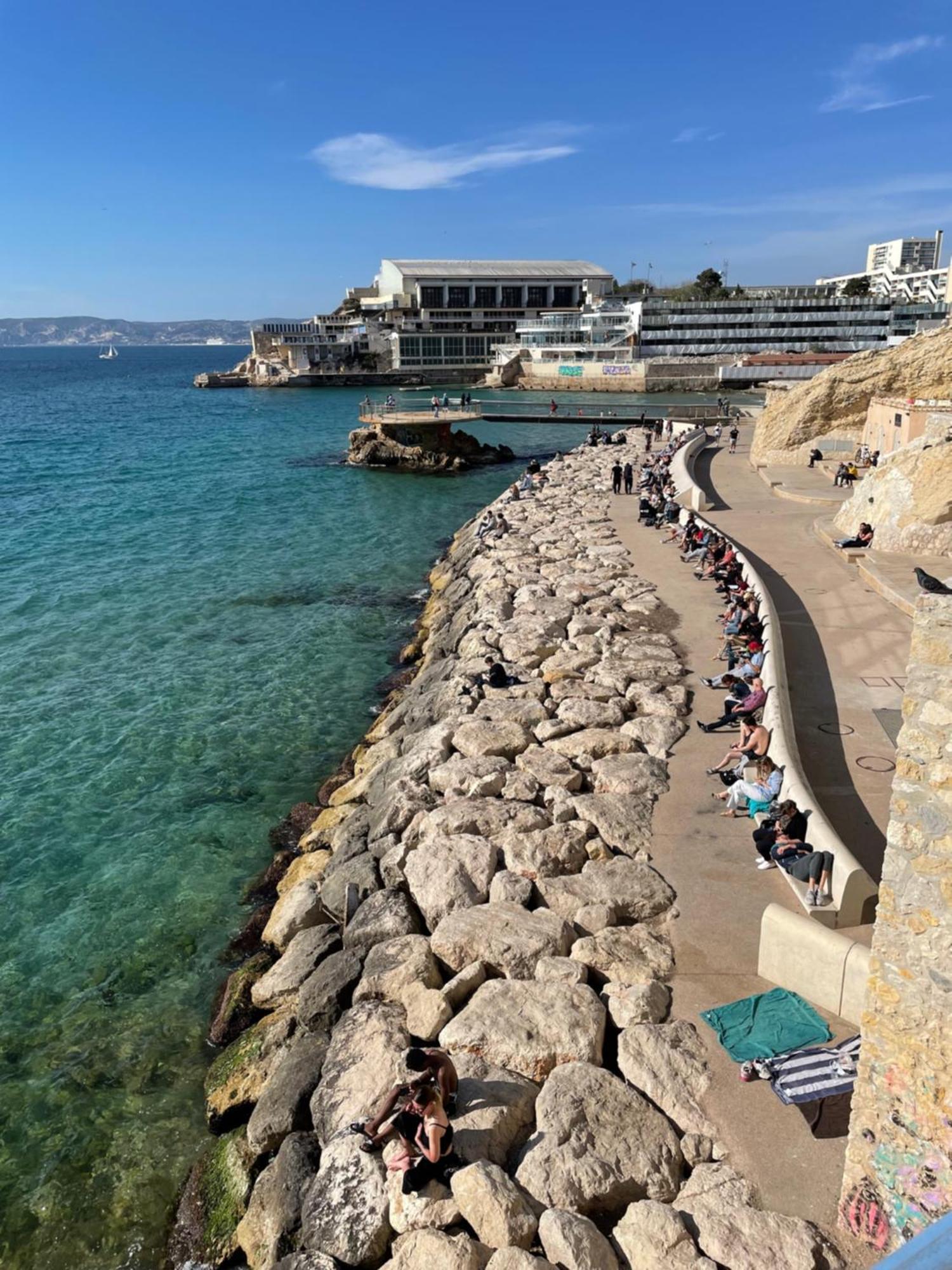 Studio Calanques Pres Du Vieux Port Marseille Exterior photo