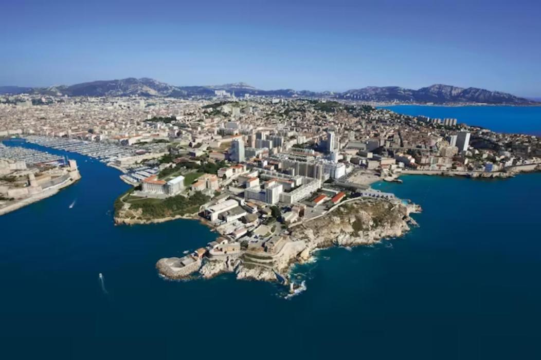 Studio Calanques Pres Du Vieux Port Marseille Exterior photo